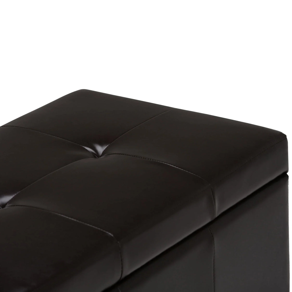 Castleford - Contemporary Storage Ottoman - Furniture Home Direct