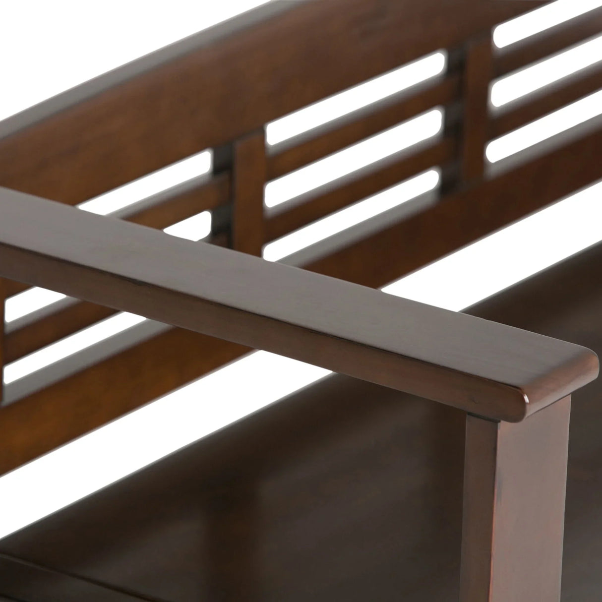Adams - Entryway Storage Bench Handcrafted - Furniture Home Direct
