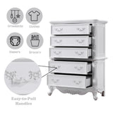 Latisha - Chest - White - Furniture Home Direct