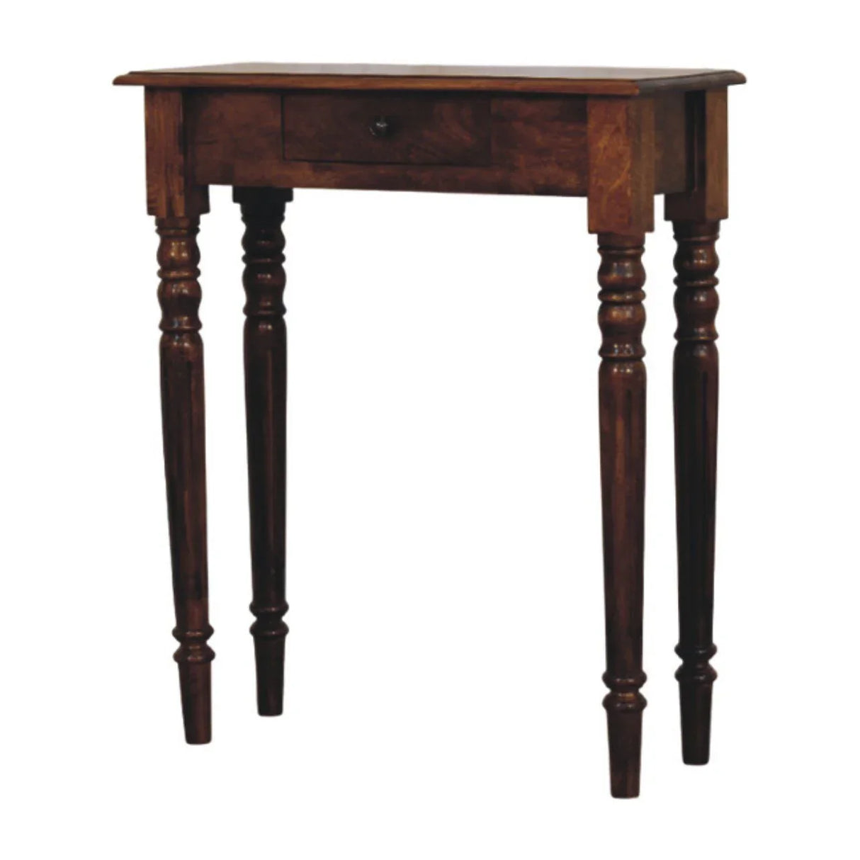 Turned Legs Drawer Console Table - Furniture Home Direct
