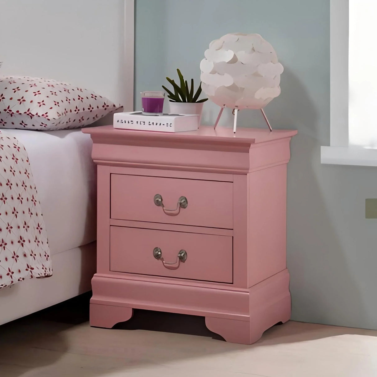 Louis Phillipe - Nightstand - Wood - Furniture Home Direct