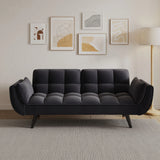 Sofa Soft Two Armrests Throw Pillow Pillow Comfortable Fit Apartment Bedroom Small Space - Furniture Home Direct