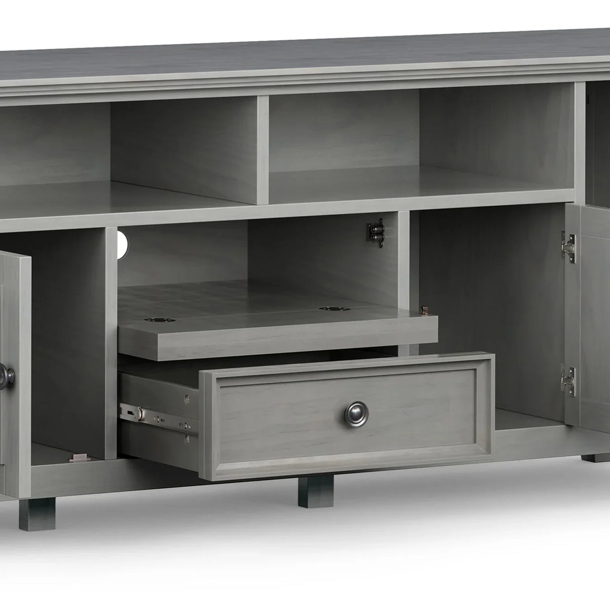 Amherst - Wide TV Media Stand - Furniture Home Direct