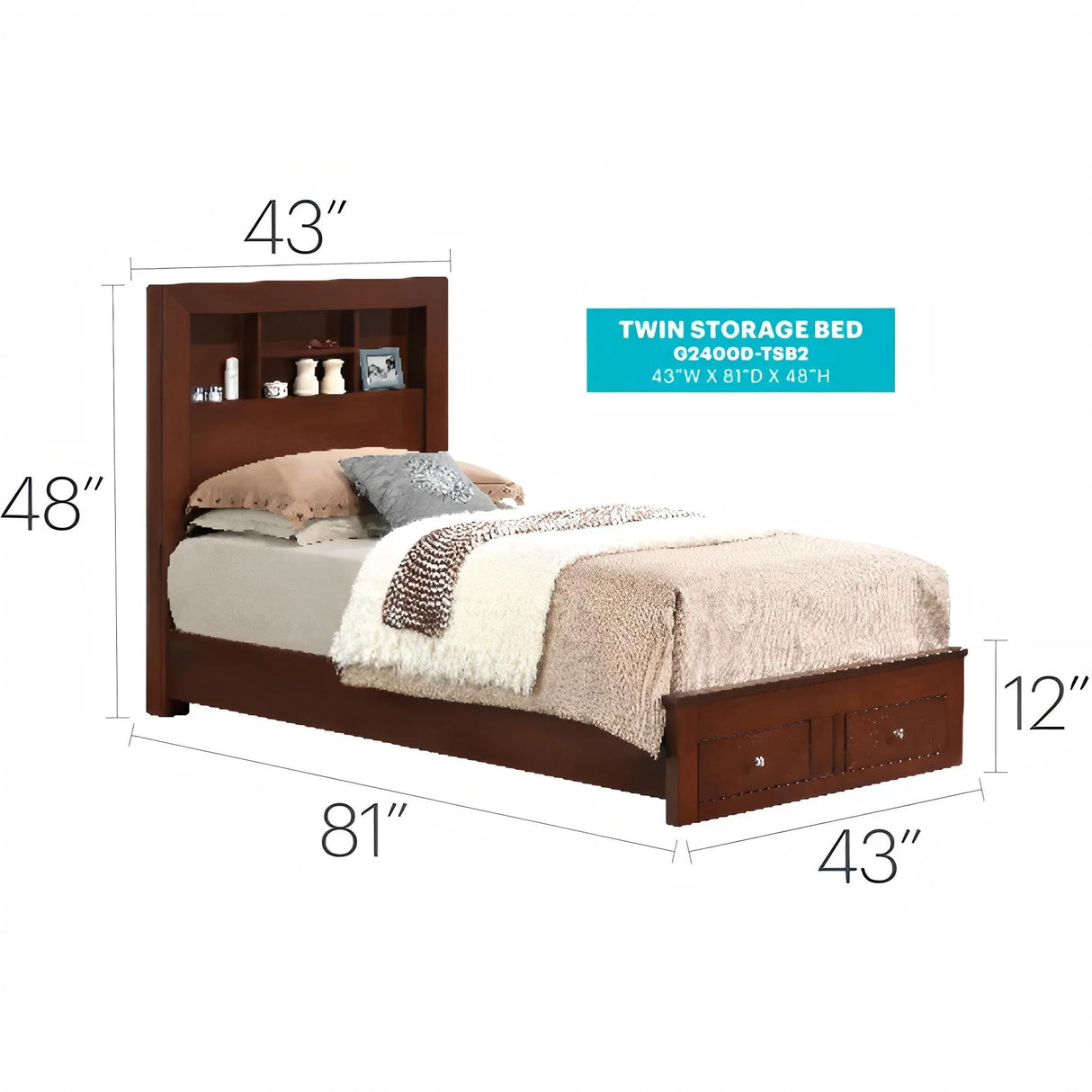 Stylish Storage Bed For Modern Spaces - Furniture Home Direct