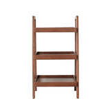 Premium Storage Organizer, 3-Tier Beech Shoe Rack For Entryway, Living Room - Walnut - Furniture Home Direct