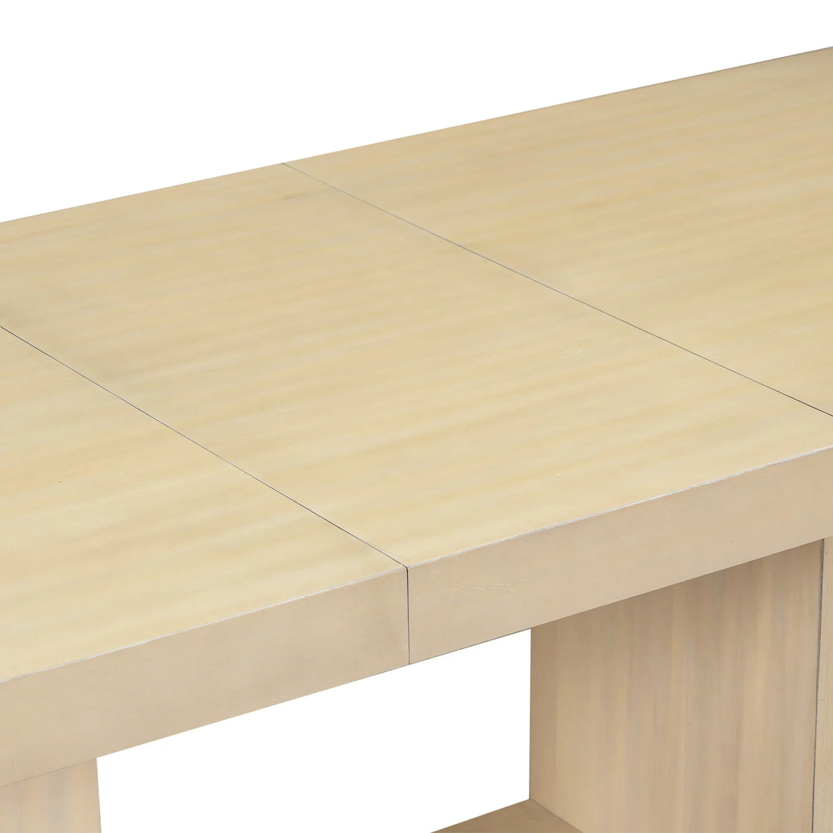 Dining Set Extendable Pedestal Table Bench And Chairs Beige - Furniture Home Direct