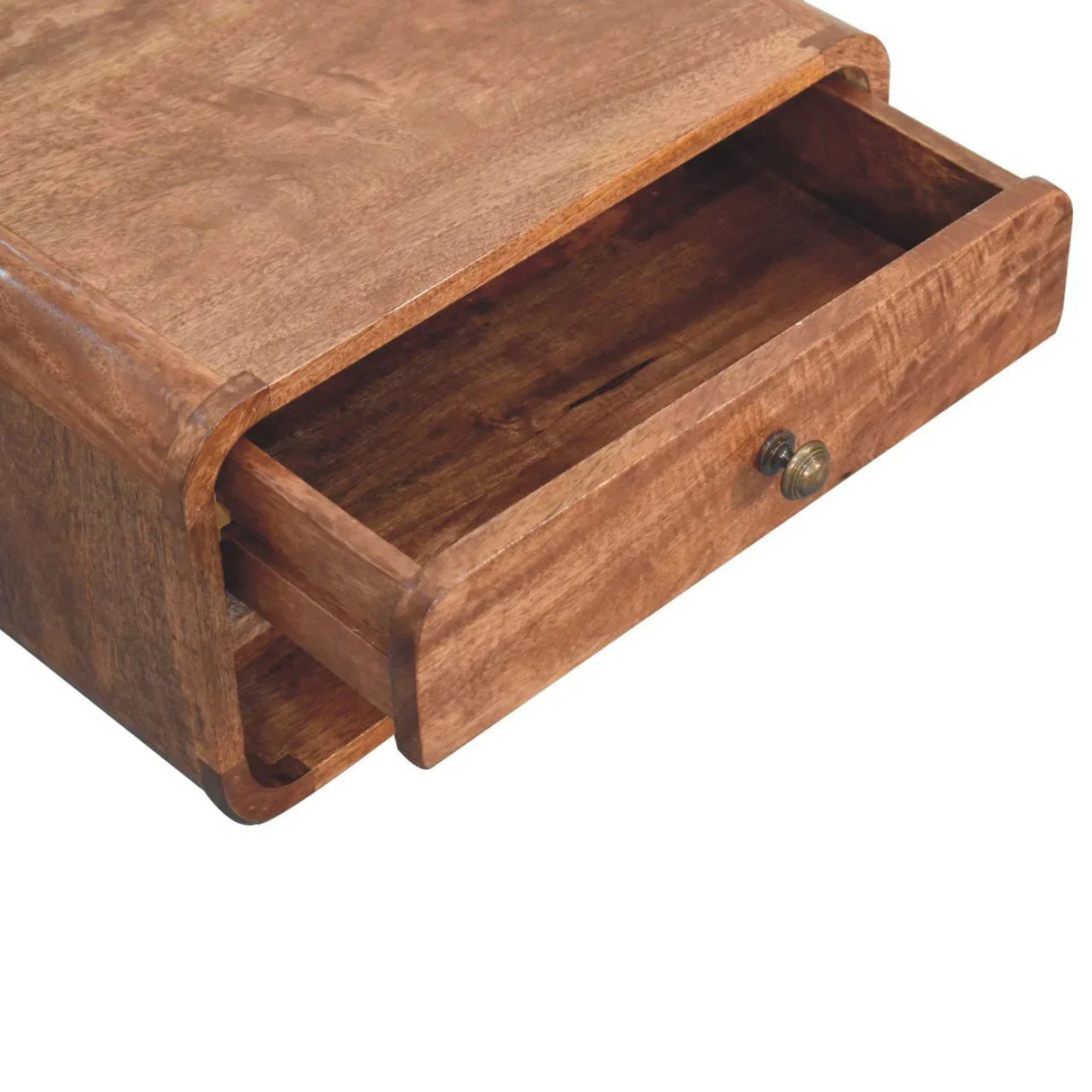 Curve Upper Slot Floating Nightstand - Furniture Home Direct