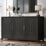 TV Stand For TVs Up To 65", Modern Entertainment Center Media Console Cabinet With 2 Spacious Storage Space - Furniture Home Direct