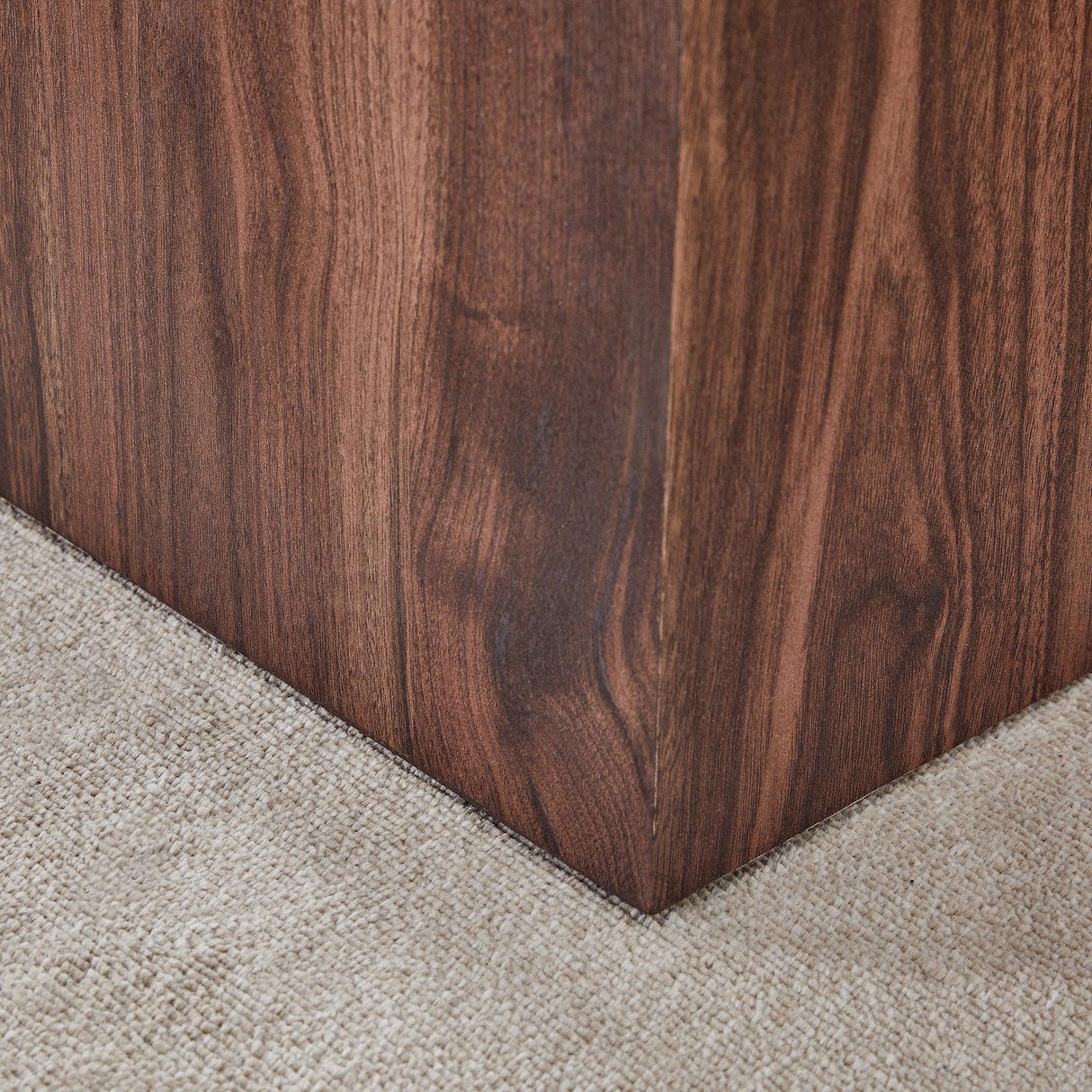 Walnut Wood Grain Coffee Table - Furniture Home Direct