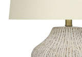 Lighting, Table Lamp, Ceramic, Transitional - Cream - Furniture Home Direct