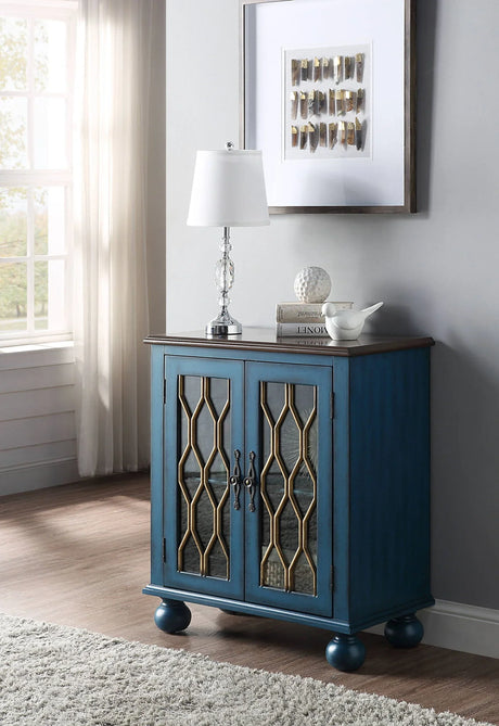 Lassie - Console Cabinet - Antique Blue - Furniture Home Direct