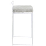 Fuji - Simple Elegance, Contemporary Stackable Counter Stool - Furniture Home Direct