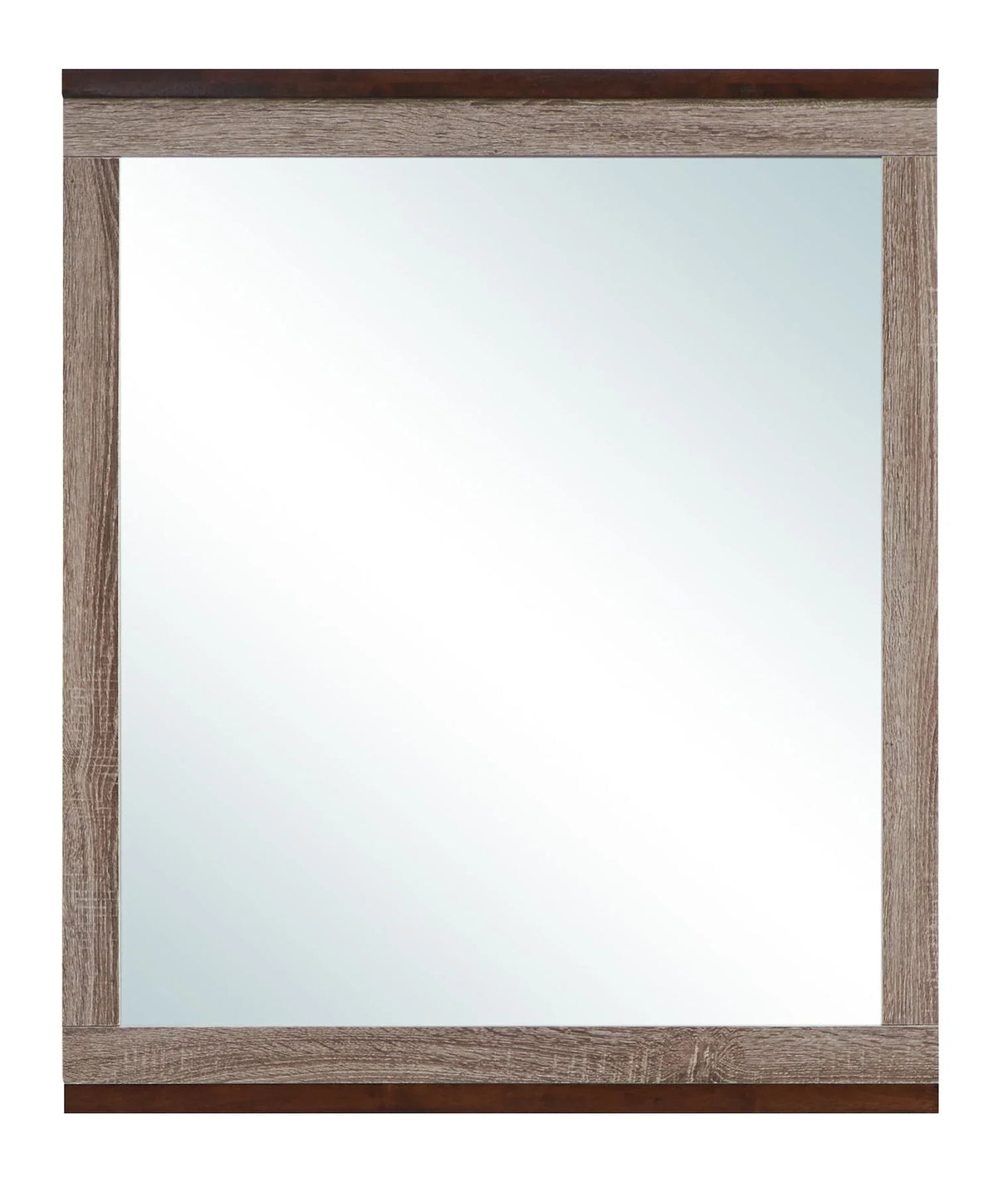 Magnolia - Mirror - Gray / Brown - Furniture Home Direct