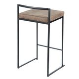 Fuji - Contemporary Style Stackable Counter Stool - Furniture Home Direct