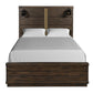 Industrial Farmhouse Designed Bed With Bluetooth - Furniture Home Direct