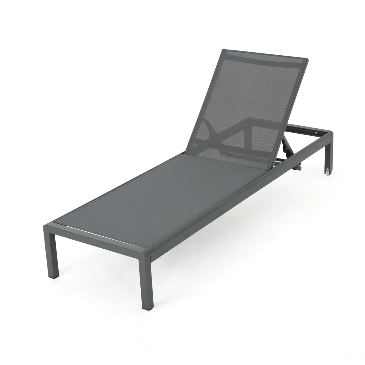 Chaise Lounge Set Of 2 - Gray - Furniture Home Direct