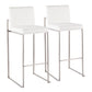 Fuji - Contemporary And Modern Elegance High Back Barstool - Furniture Home Direct