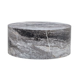 Cylindrical Coffee Table With Material For Living Room - Furniture Home Direct