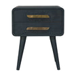 Bedside Table - Teal - Furniture Home Direct