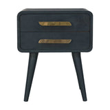 Bedside Table - Teal - Furniture Home Direct