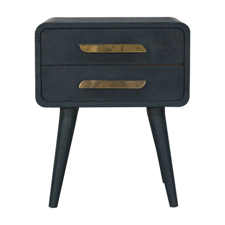 Bedside Table - Teal - Furniture Home Direct