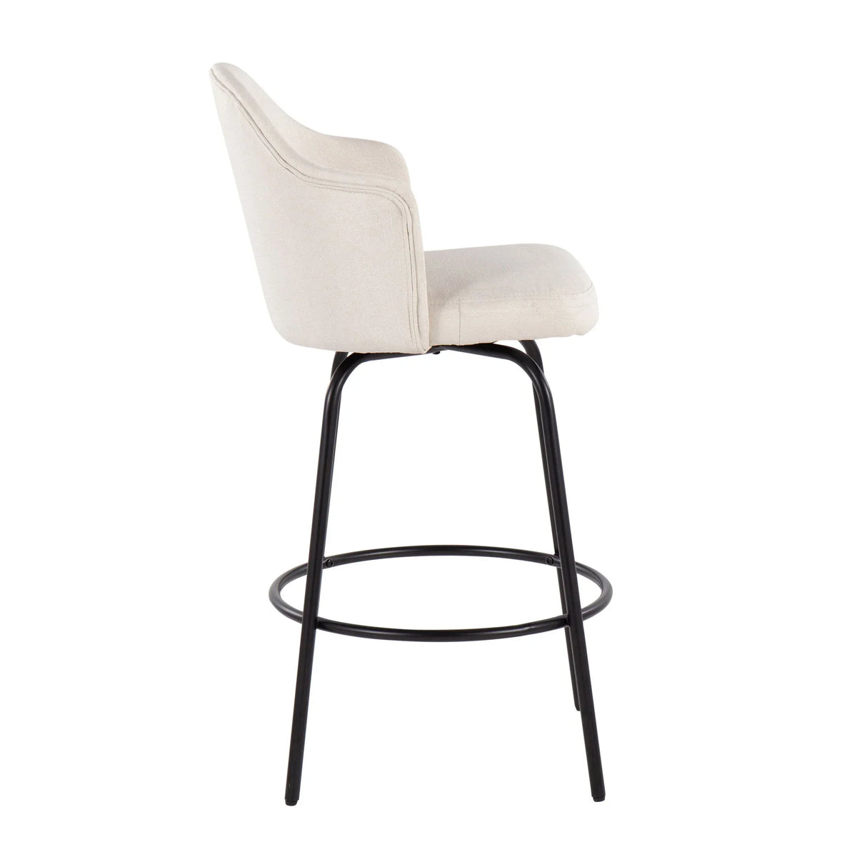 Ahoy - Contemporary Fixed Height Counter Stool (Set of 2) - Furniture Home Direct