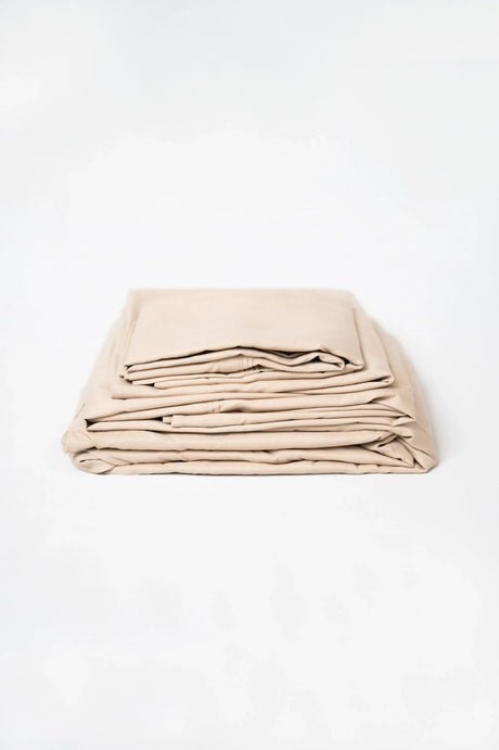 4 Piece Microplush And Bamboo Flex Head Hypoallergenic Sheet Set - Furniture Home Direct