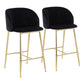 Fran - Contemporary Counter Stool (Set of 2) - Furniture Home Direct