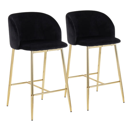 Fran - Contemporary Counter Stool (Set of 2) - Furniture Home Direct