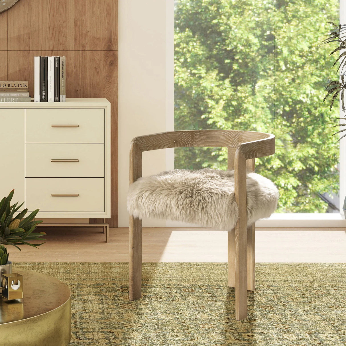 Millwick - Low Back Dining Chair - Natural Blonde - Furniture Home Direct