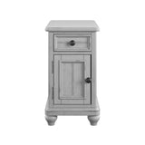 Mariano - Chairside Table - Gray - Furniture Home Direct