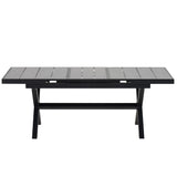 Outdoor 7 Piece DIning Set - Beige - Furniture Home Direct