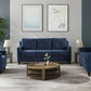 Horatio - Chenille 3 Piece Living Room Set - Furniture Home Direct