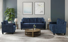Horatio - Chenille 3 Piece Living Room Set - Furniture Home Direct