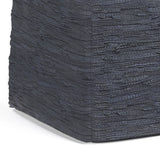 Fredrik - Handcrafted Square Pouf - Furniture Home Direct
