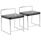 Fuji - Contemporary Stackable Dining Chair (Set of 2) - Furniture Home Direct