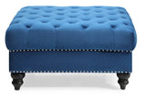 Soft Charming Traditional Ottoman - Furniture Home Direct