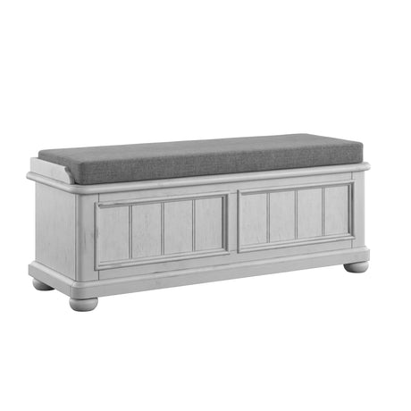 Mariano - Storage Bench - Gray - Furniture Home Direct