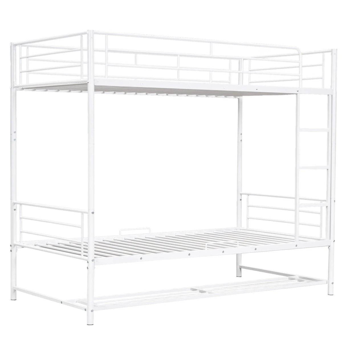 Metal Bunk Bed & Shelf And Guardrails - Furniture Home Direct