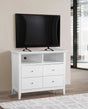 Charming Media Chest With Storage - Furniture Home Direct