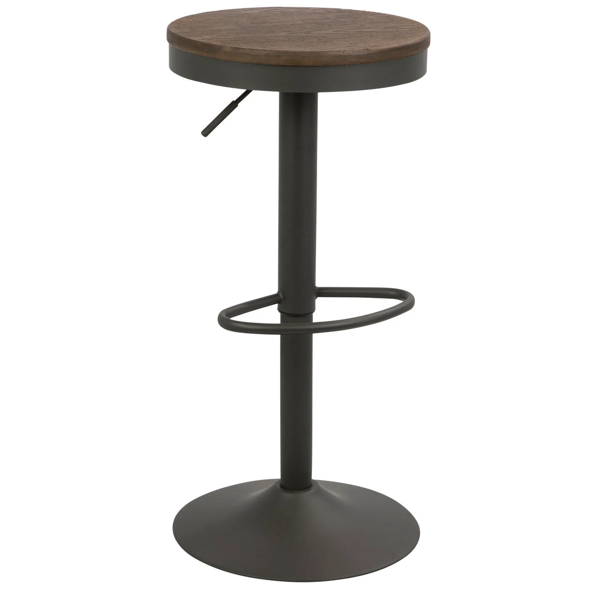 Dakota - Industrial Adjustable Barstool (Set of 2) - Furniture Home Direct