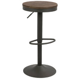Dakota - Industrial Adjustable Barstool (Set of 2) - Furniture Home Direct