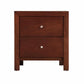 Charming Nightstand With Drawers - Furniture Home Direct