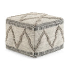 Sweeney - Upholstered Square Pouf - Furniture Home Direct