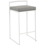 Fuji - Simple Elegance, Contemporary Stackable Counter Stool - Furniture Home Direct