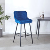 Ergonomic Counter Height Bar Stool (Set of 2) - Furniture Home Direct