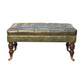 Buffalo - Leather Ottoman With Castor Legs - Furniture Home Direct
