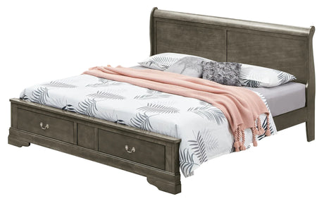 Louis Phillipe - Storage Bed - Furniture Home Direct