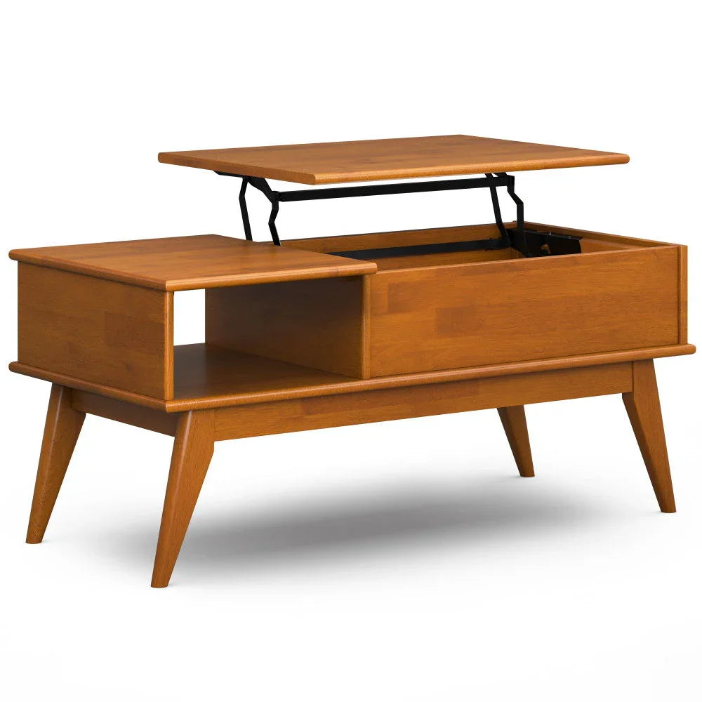 Draper - Lift Top Coffee Table - Teak - Furniture Home Direct