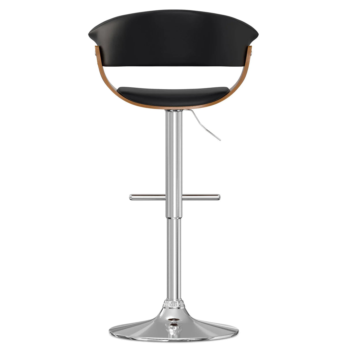 Sheldon - Upholstered Adjustable Swivel Bar Stool - Furniture Home Direct